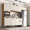 Cozinha Compacta 4 Peças 9 Portas 2 Gavetas Bella Sallêto Móveis - 1