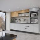 Ver imagem 2 de Cozinha Modulada 8 Peças 4 Aéreos 3 Balcões 1 Torre Quente Nara CabeCasa MadeiraOriginals