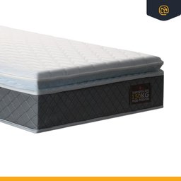 Cama Box com Colchao de Espuma D45 Pillow Top Fort Comfort + Auxiliar de Espuma Unique Solteiro 88cm - 8