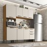 Cozinha Compacta 3 Peças 8 Portas 2 Gavetas Bella Sallêto Móveis - 1