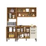 Cozinha Compacta 3 Peças 8 Portas 2 Gavetas Bella Sallêto Móveis - 5