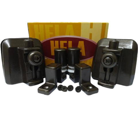 Kit 03 para Montagem de Janela de Correr 4 Folhas Bronze 1002