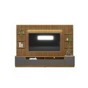 Ver imagem 3 de Rack com Painel para TV até 75 Polegadas com 2 Módulos Laterais LED 2 Portas Linea Brasil