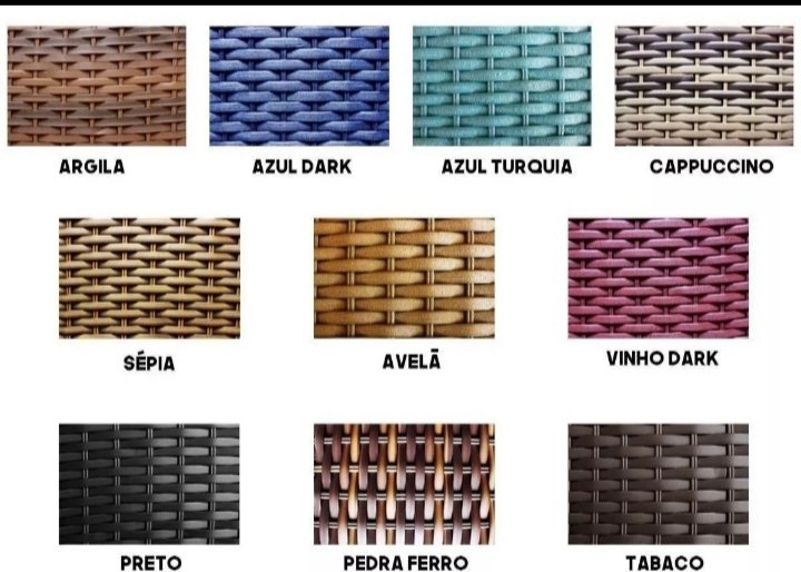 Kit 4 Cadeiras e Mesa com Tampo Ripado em Alumínio e Ombrelone para Piscina, Jardim, Edícula, Á - Av - 8
