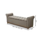 Ver imagem 4 de Baú Recamier Cama Box Grécia Quarto Estofado Solteiro:capuccino