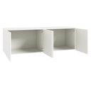Ver imagem 6 de Módulo Planejado Ponte Queen Guarda Roupa 100% MDF 4 Portas Orion CabeCasa MadeiraOriginals Bege
