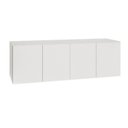 Ver imagem 3 de Módulo Planejado Ponte Queen Guarda Roupa 100% MDF 4 Portas Orion CabeCasa MadeiraOriginals Bege