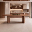 Ver imagem 3 de Mesa de Jantar 8 Lugares Retangular Orgânico 220cm Duetto B05 Canela Tauari - Lyam Decor