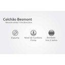 Ver imagem 2 de Cama Box Baú Crc Queen +Colchão Anatômico Ortopédico Besmont Herval -