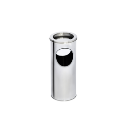 Lixeira Cinzeiro 27l em Aço Inox - 1