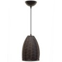 Ver imagem 1 de Kit 3 Pendente Junco Poptem Taça tabaco luminária copo lustre 22cm sala