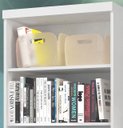 Ver imagem 5 de Estante Organizadora Multiuso Sala Quarto Escritório Livros Brinquedos 5 Prateleiras 1404 Linus Qmov