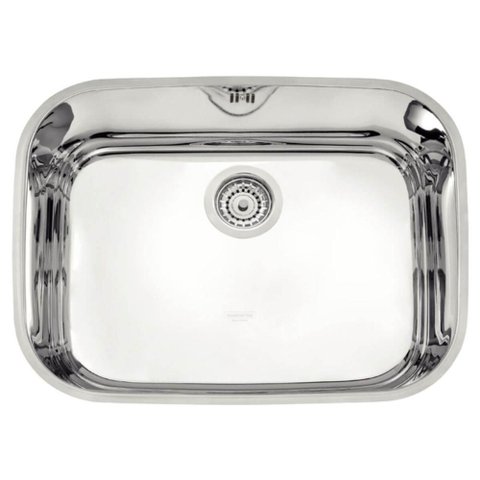 Cuba em Aço Inox Alto Brilho para Embutir Pia Cozinha 25,5l Retangular Tramontina Lavínia 56bl