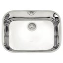 Ver imagem 1 de Cuba em Aço Inox Alto Brilho para Embutir Pia Cozinha 25,5l Retangular Tramontina Lavínia 56bl