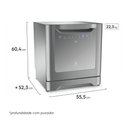 Ver imagem 4 de Lava Louças Electrolux 8 Serviços 6 Programas Le08s Cinza 127v