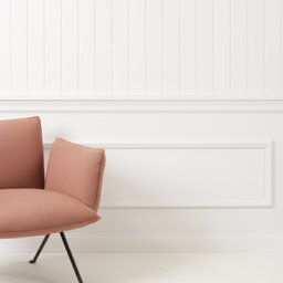 Rodapé de Poliestireno Lambril Liso 10cm x 2,44m Rende 2,44 Metros MD10 Gart - 4
