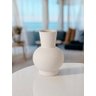 Vaso Decorativo Off White Grande em Cerâmica - 1