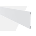 Ver imagem 2 de Rodapé de Poliestireno Liso 20cm X 2,44m Rende 2,44 Metros Ml20 Gart
