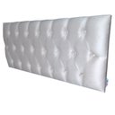 Ver imagem 4 de CABECEIRA Solteiro Capitone Luna Suede Liso Bege 90 X 60 RBL