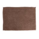 Ver imagem 1 de Tapete de Banheiro Chenille Marrom 70x50cm - Uzoo Tapete Chenille 70x50cm Marrom