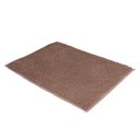 Ver imagem 2 de Tapete de Banheiro Chenille Marrom 70x50cm - Uzoo Tapete Chenille 70x50cm Marrom