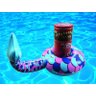 Kit 5 Boia Porta Copo Sereia Inflável Piscina festa decoraçã - 3