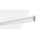 Ver imagem 1 de Boiserie de Poliestireno 3CMX21MMX2MM2 NMC Rodapés Branco