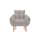 Ver imagem 3 de Kit 07 Poltronas Decorativas Opala Retro Consultório Cor:Bege