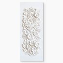 Ver imagem 4 de Adesivo de Porta - Relevo Floral Branco