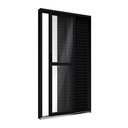 Ver imagem 1 de Porta Balcão de Aluminio 3 Folhas 213x150 Riobras Aluminio