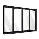 Ver imagem 1 de Janela de Alumínio de Correr Central 4 Folhas 100x200cm Riobras