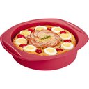 Ver imagem 1 de Assadeira Redonda de Silicone Não Gruda para Bolos e Tortas