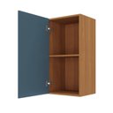 Ver imagem 4 de Armário Aéreo 1 Porta 41cm Soho CabeCasa MadeiraOriginals Freijó/Azul