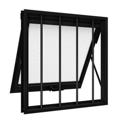 Janela Máximo Ar com Grade 60x80cm Riobras - 2