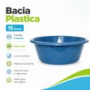 Ver imagem 2 de Bacia Plastica Frisada sem Alça 15L Arqplast