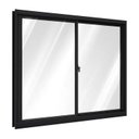 Ver imagem 2 de Janela de Alumínio de Correr Lateral 2 Folhas Móveis 100x150cm Riobras