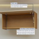 Ver mais imagens de Lavanderia Modulada 2 Peças 3 Portas Simone Mendes Marrom/Carvalho/Greige