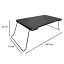Ver imagem 5 de Suporte para Notebook Mesa Dobrável Ajustável- Preto