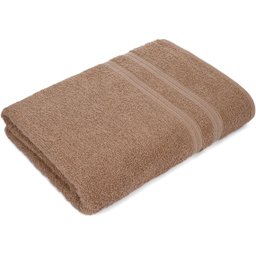 Jogo de Toalhas de 100% Algodão Alta Absorção (2 Banho + 2 Rosto ) Padrão Hotel/pousada - Bege - 2