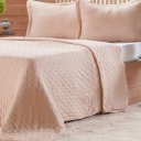 Ver imagem 3 de Kit Colcha Queen Miraggio New Soft 100% Poliéster 240x260cm Avelã Leve