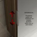 Ver imagem 5 de Gabinete Banheiro 60cm com Cuba Sobrepor e Espelheira Rubi Gabinetes Joia