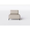 Ver imagem 3 de Sofá Dream Box Moderno Módulo 100cm Bege com Courino Terracota - Rede Móveis