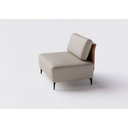 Ver imagem 4 de Sofá Dream Box Moderno Módulo 100cm Bege com Courino Terracota - Rede Móveis