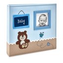 Ver imagem 1 de Álbum 100 Fotos 10x15 + 50 Fotos 15x21 - Baby Azul Marrom 800