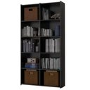 Ver imagem 2 de Estante Livreiro Holanda Preto Casa Moderna