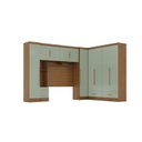 Ver imagem 2 de Quarto de Casal Completo 5 Peças 6 Portas 4 Gavetas com Maleiro Smart Plus