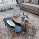 Ver imagem 2 de Conjunto de Mesa Orgânica Black Wood Paris