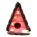 Ver imagem 4 de Kit Casinha e Chalé de Passárinho Madeira Decoração Rústica e Acolhedora para Jardim