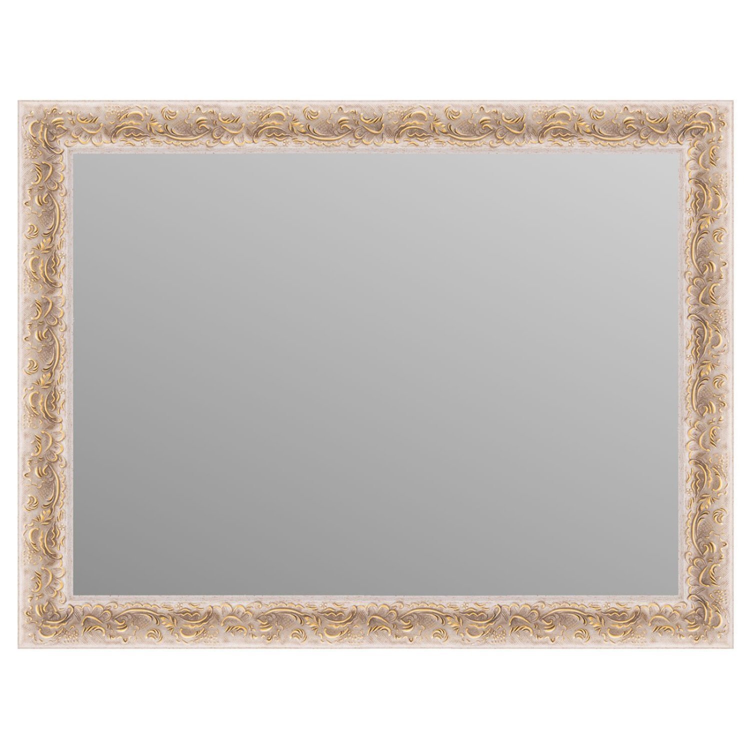 Espelho Decorativo com Moldura Gravada 106x76cm Decore Pronto - 6