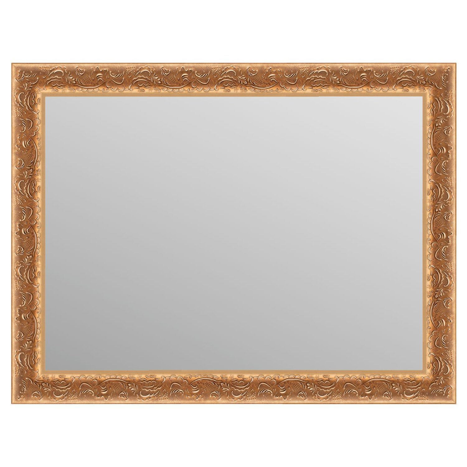 Espelho Decorativo com Moldura Gravada 66x46cm Decore Pronto - 6